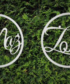 Obręcze dekoracyjne na ślub