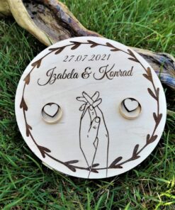 Tacka na obrączki (okrągła - wzór 2)