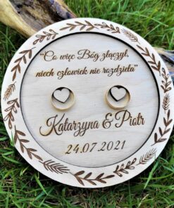 Tacka na obrączki (okrągła - wzór 1)