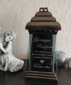 Alternative view of Personalizowany znicz z grawerem