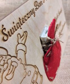 Alternative view of świąteczny Bon Podarunkowy