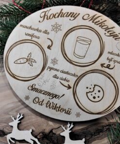 Tacka dla Mikołaja- Świąteczna dekoracja