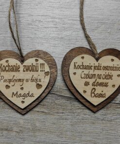 Zawieszka do auta Serce