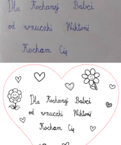 Alternative view of Statuetka serce z twoim tekstem / pismem