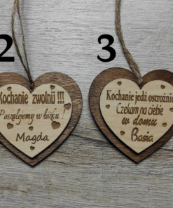 Alternative view of Zawieszka do auta Serce