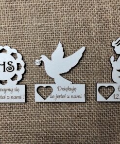 Alternative view of Winietka dekoracyjna biała- komunia