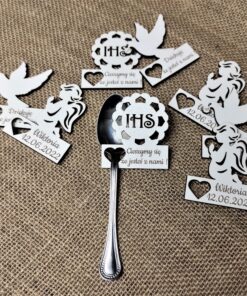 Winietka dekoracyjna biała- komunia