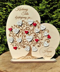 Statuetka Serce Dzień Ojca