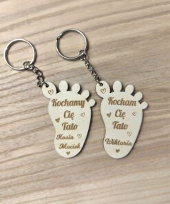 Brelok Stopa na Dzień Taty