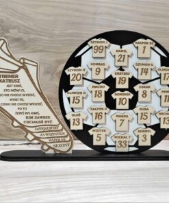 Statuetka Piłka dla Trenera