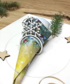 Alternative view of Świąteczne obręcze na chusteczki