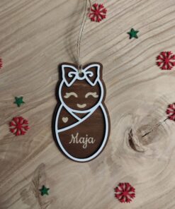 Zawieszka ciastko- dziewczynka bobas