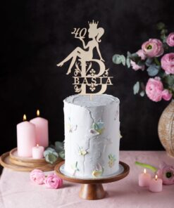 Alternative view of Topper urodzinowy- personalizowany