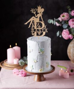 Topper urodzinowy- personalizowany
