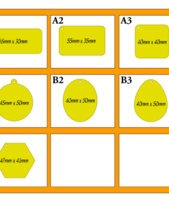 Alternative view of Brelok reklamowy z logo / napisem