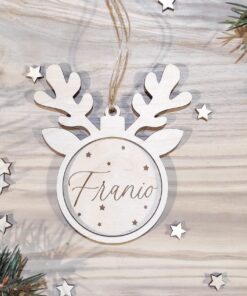 Zawieszka renifer - Grawer