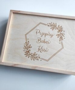 Pudełko na przepisy Babci